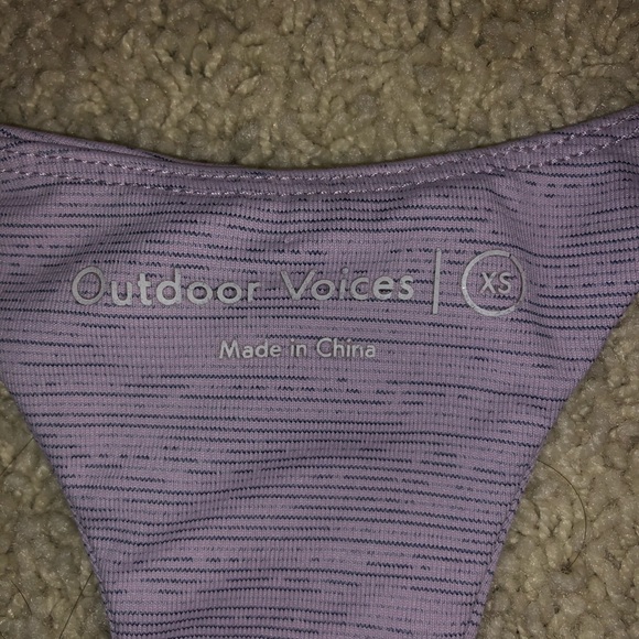 Outdoor Voices Tech Sweat Sports Bra - Picture 4 of 4